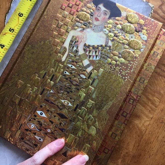 KLIMT’S LADY in Gold Portrait Notebook- Stunning - Picture 7 of 8